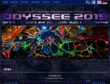 Tablet Screenshot of odyssee-berlin.de